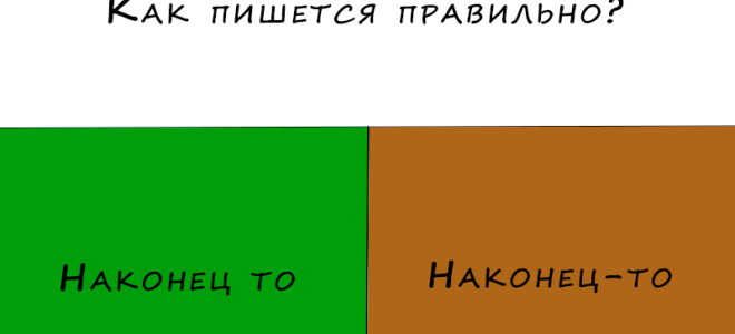 Как пишется слово наконец то: слитно, раздельно или через дефис?