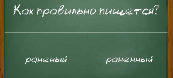 «Раненный» или «раненый»: какой из вариантов правильный?